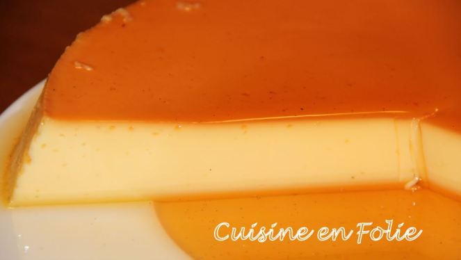 Crème renversée au caramel 1