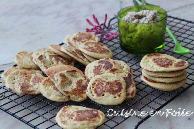 Blinis superprotéinés