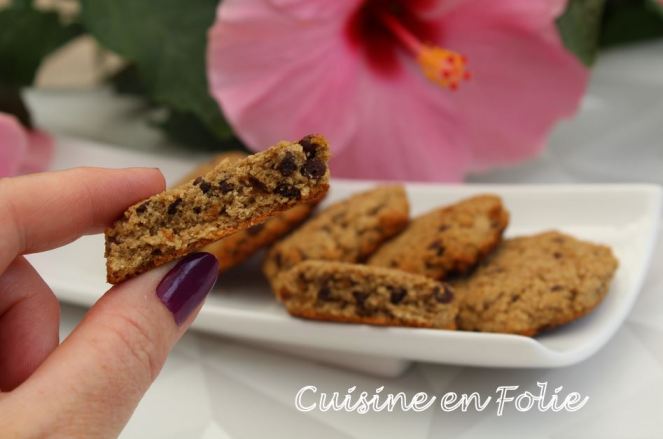 Cookies à la farine de souchet