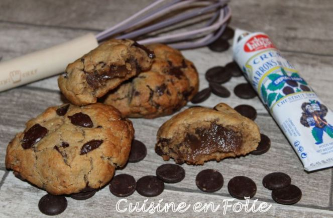 Cookies crème de marrons