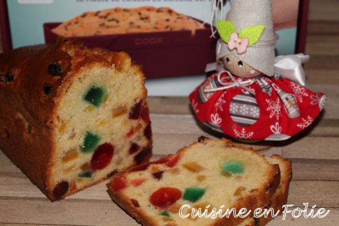 cake aux fruits confits