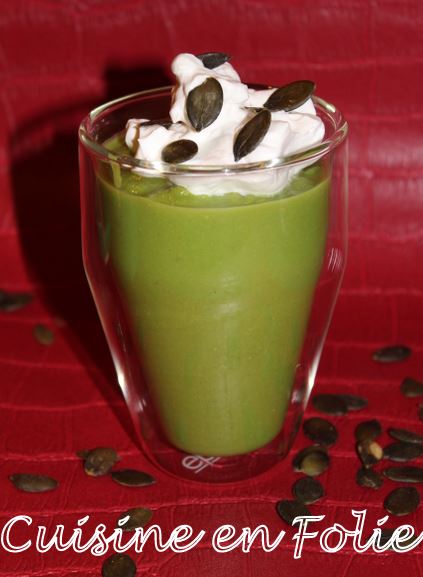 Velouté petits pois