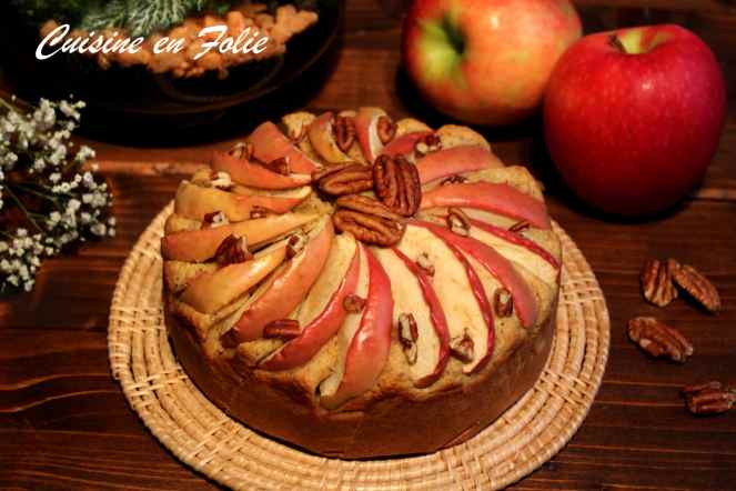 Gâteau pommes Sans sucre ajouté